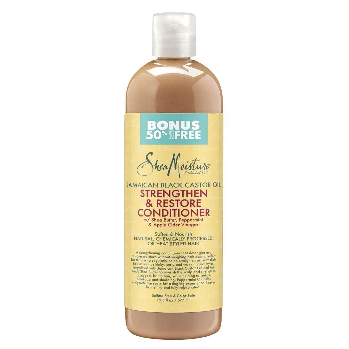Shea Moisture Jamaican Black Castor Oil Strengthen Restore Conditioner Shea Moisture Jamaican Black Castor Oil Strengthen Restore Conditioner